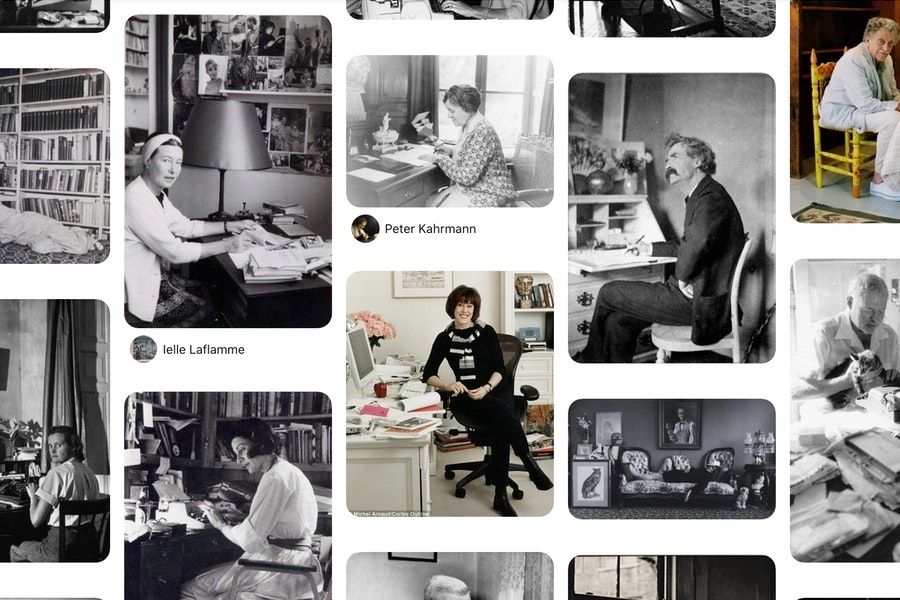 Writing desks, planning templates, and publishing essay collections